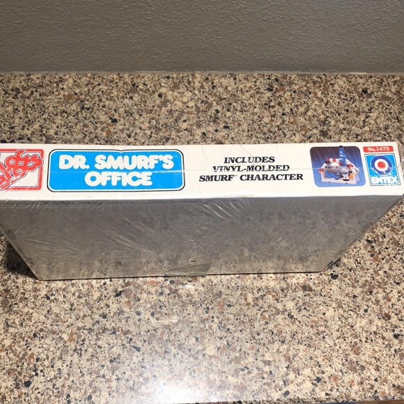 Loc Blocs Dr Smurf office vintage new in package - Picture 5 of 5